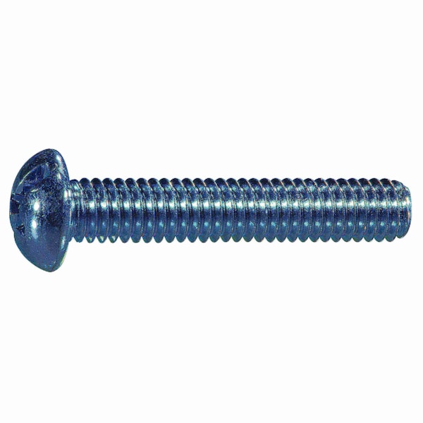Midwest Fastener 5/16"-18 x 1-3/4 in Combination Phillips/Slotted Round Machine Screw, Zinc Plated Steel, 50 PK 54780 - main